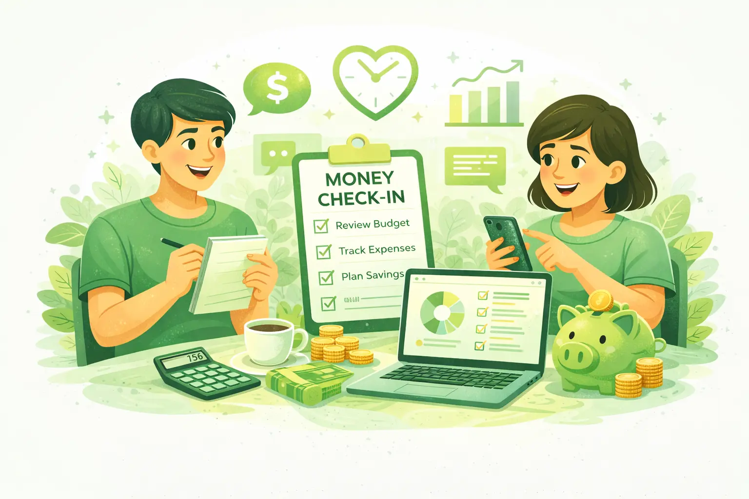 Preview graphic for A Weekly Money Check-In That Takes 10 Minutes