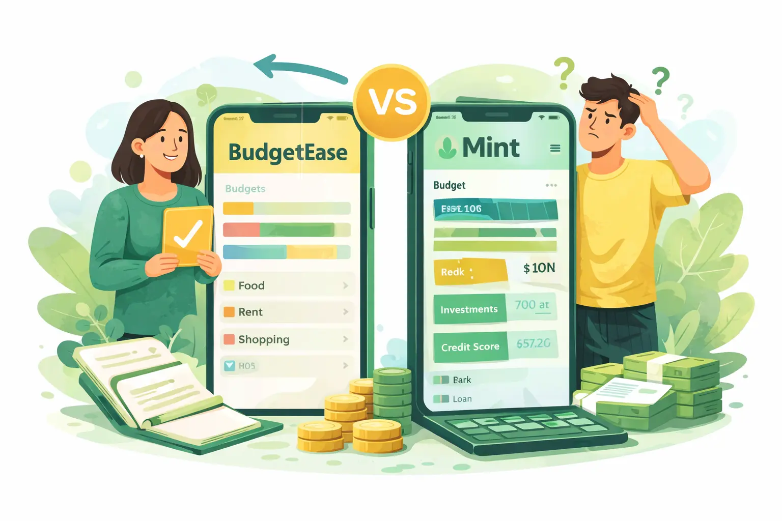 Preview graphic for BudgetEase vs Mint: What Happened to Mint and Why BudgetEase Is a Simple Alternative