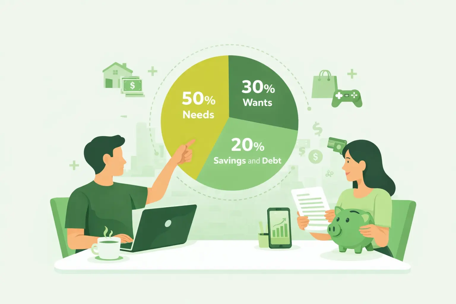 Preview graphic for The 50/30/20 Budget Rule in Real Life: Does It Actually Work?